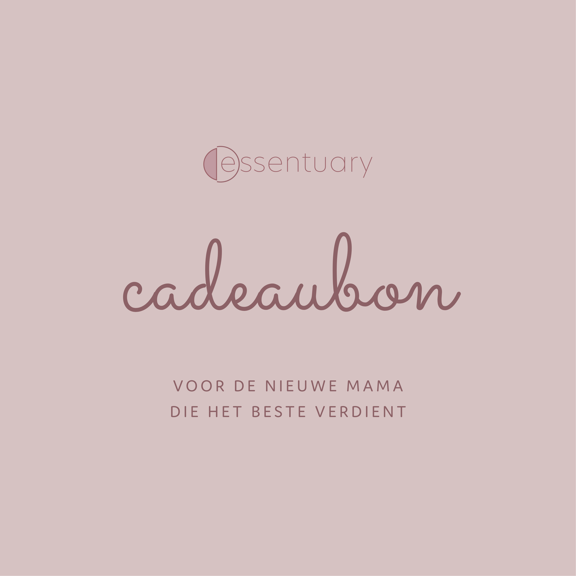 Essentuary Postpartum Essentials Cadeaubon